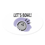 Lets Bowl stickers
