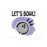 Lets Bowl posters
