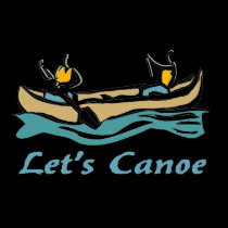Let's Canoe t-shirts