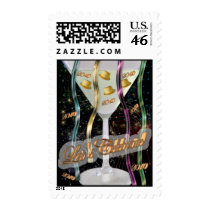Let's Celebrate New Year's Stamp