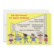 Let's Cheer Invitation