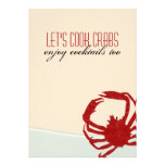 Let's Cook Crabs Crab Boil Invitation invitations