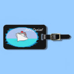 Let's Cruise Personalized Tag luggage tags