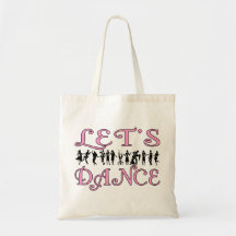 Let's Dance Dancing Couples Bag