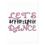 Let's Dance Postcard