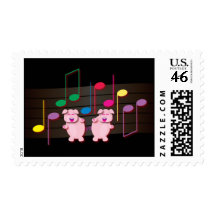 Let's dance stamp