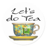 Let's do Tea - 001 Sticker