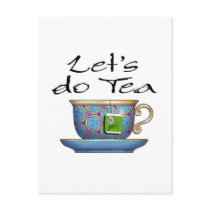 Let's do Tea - 007 Post Card