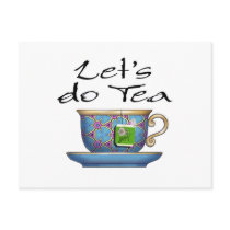Let's do Tea - 007 Postcards