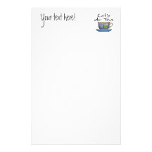 Let's do Tea - 007 Stationery Design