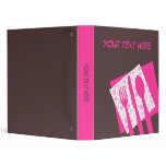 Let's Eat Avery Binder (Pink)