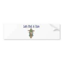 Let's Find A Cure Bumper Stickers