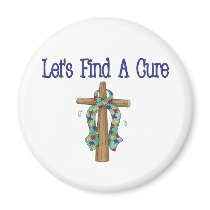Let's Find A Cure magnets by divasNdudespetwear Let's Find A Cure magnets