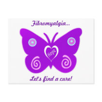 Let's find a cure! postcards