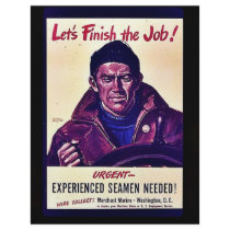 Let's Finish The Job! flyers