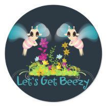 Let's Get Beezy! stickers