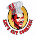 Let's Get Cooking - Barack Obama P... - Customized shirt