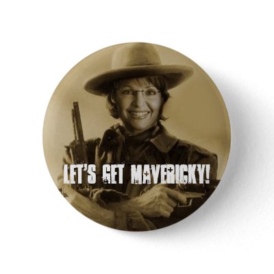 Let's Get Mavericky! Button by libertycabbage