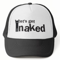 lets get naked! mesh hat