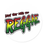 Lets get nice to REGGAE Dub Dubstep Reggae music stickers