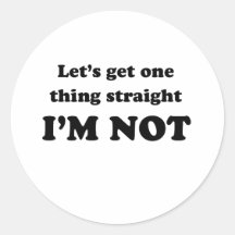 Lets get one thing straight round stickers