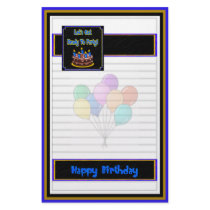 Let's Get Ready To Party! Stationary stationery by CreatureCreations Let's Get Ready To Party! Stationary stationery