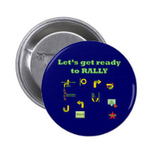 Let's Get Ready To Rally Pins