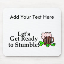 Lets Get Ready To Stumble Mouse Pad