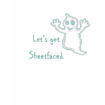 Let's Get Sheetfaced Womens Long Sleeve Shirt