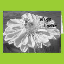 Let's Get Together Blank Card cards