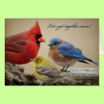 Let's get together soon! cards