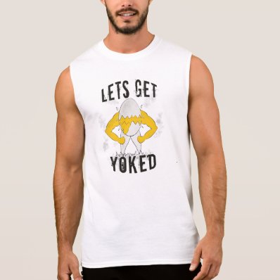 Let&#39;s get yoked sleeveless shirts