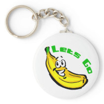 Lets Go Bananas Key Chain