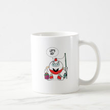 Lets go fishing bobber mugs