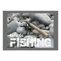 Let's Go Fishing! Company Fishing Trip Invitation