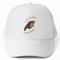 Let's Go Fishing Mesh Hats