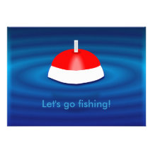 Let's go fishing! Invitations