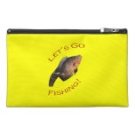 Let's Go Fishing Travel Accessory Bags