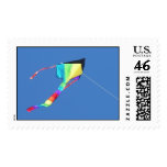 Let's go fly a kite postage