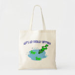 Let's Go Froggy Dipping Canvas Bags