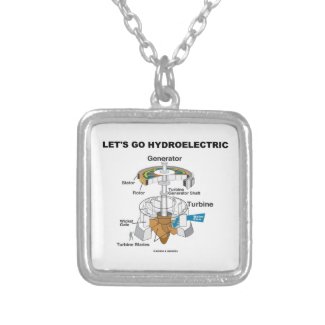 Let's Go Hydroelectric (Generator Turbine) Pendant