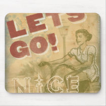 Let's Go Nice! mousepads