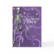 Let's Go On a Halloween Date cards