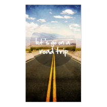 roadtrip, let&#39;s go on a roadtrip, motivationnal, quote, dream, cool, cars, highway, trip, landscape, freedom, road trip, passion, direction, funny, art, photography, instant, discover, fun, business card, Business Card with custom graphic design