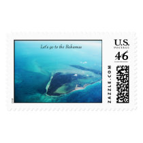 Let's go to the Bahamas Postage Stamp