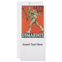 Let's Go World War II Personalized Rack Card