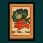 Let's Grow a Vegetable Garden Print posters