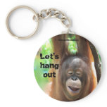 Let's Hang Out Animal Key Chain