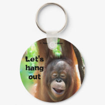 Let's Hang Out keychains
