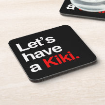 Let's have a kiki  -.png coaster